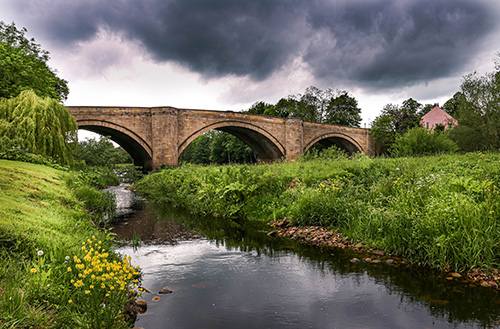 a bridge over a beck