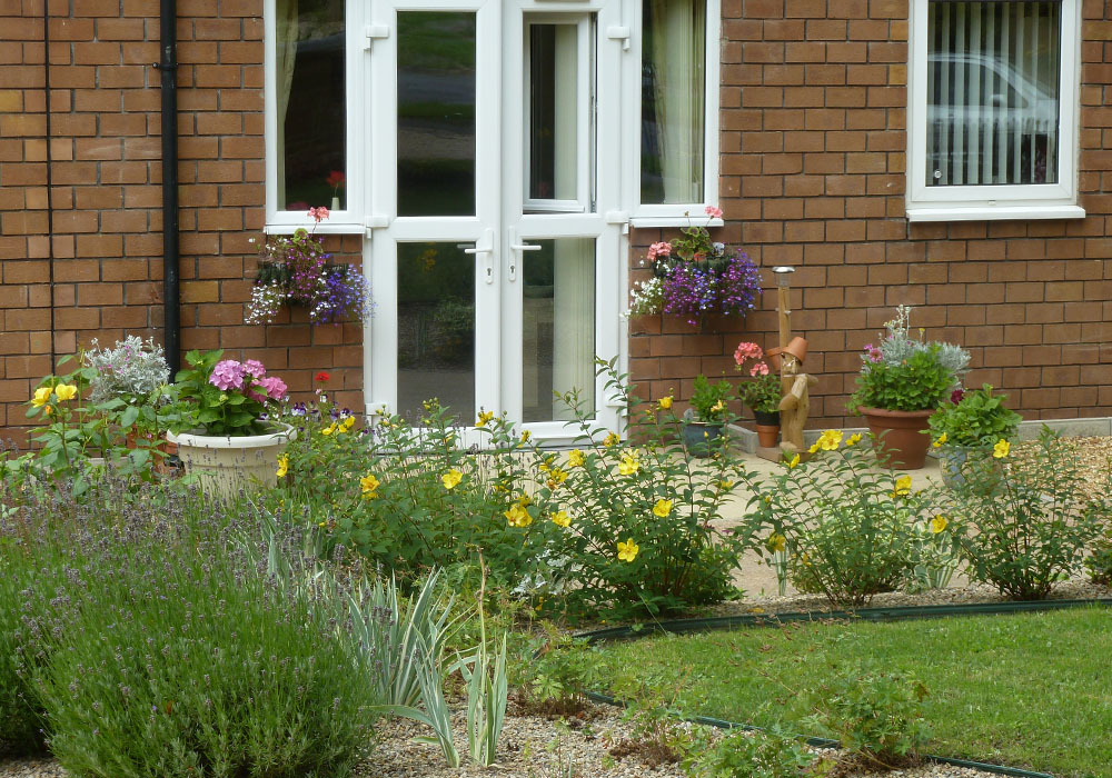 Windsor Courts communal gardens